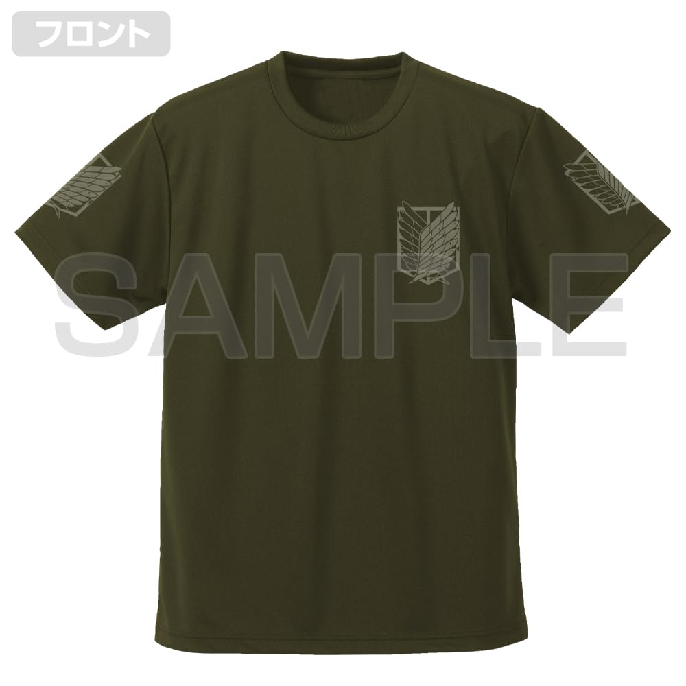 Amazon.co.jp: 【公式】コスパ 進撃の巨人 調査兵団 ドライT