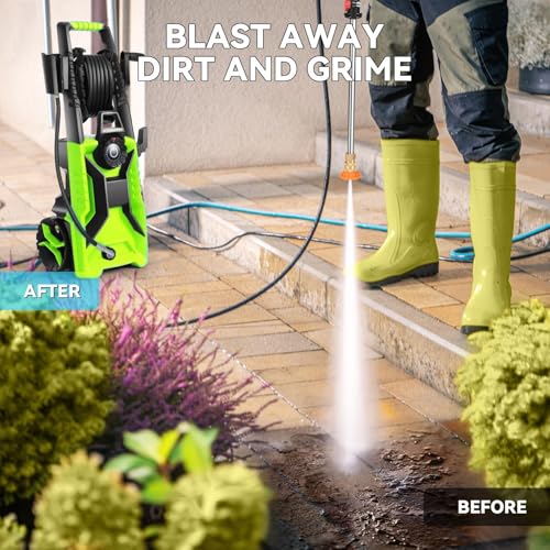 Portable Power Washer Battery Operated