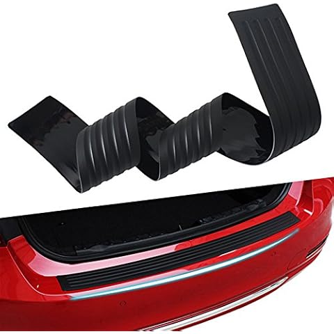 AULLY PARK Universal Black Rubber Door Sill Guard for Car Pickup SUV Truck (41 inch) Cover