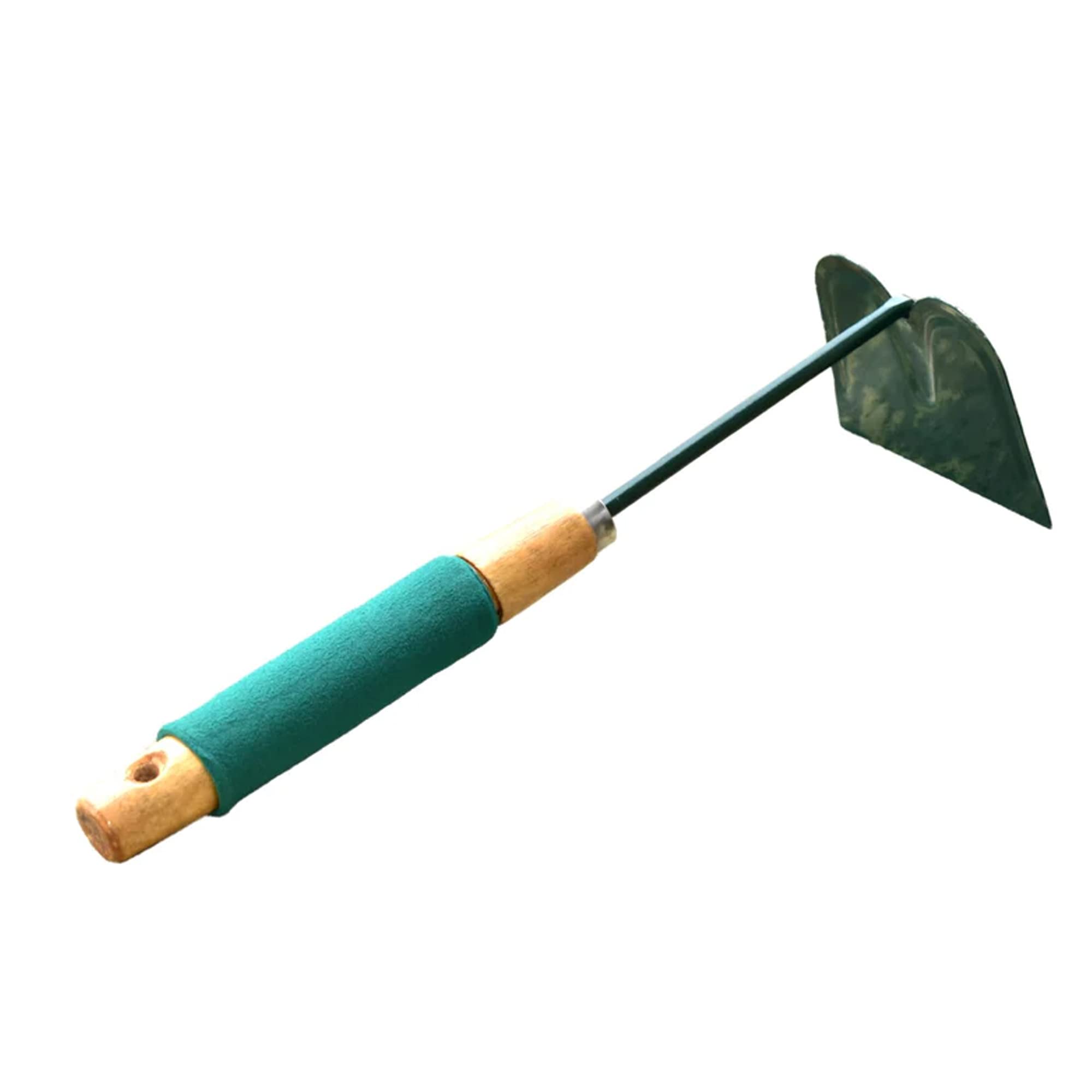 Suzec Premium Garden Hoe I Ergonomic Handle with Hang-up Hole I Planting Hoe I Hand Digger and Cultivator I Tiller I Heavy-Duty Durable Multi-Purpose Gardening Tool