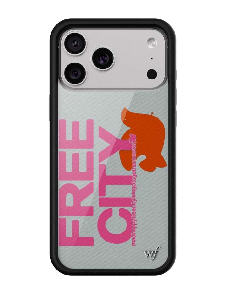Image of Wildflower Cases - iPhone 17 Pro Max Compatible - Grey & Pink