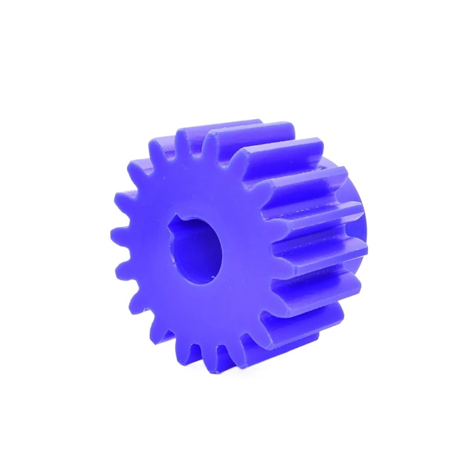 Bevel Gear Pinion Hardware Mechanical 1pcs Blue Nylon Spur Gear 3 Mold 15 Teeth Plastic Motor Spur Gear with Step Keyway Bore 14/15/16/18/20/22/24/25/28/30mm(30mm Keyway 8mm)