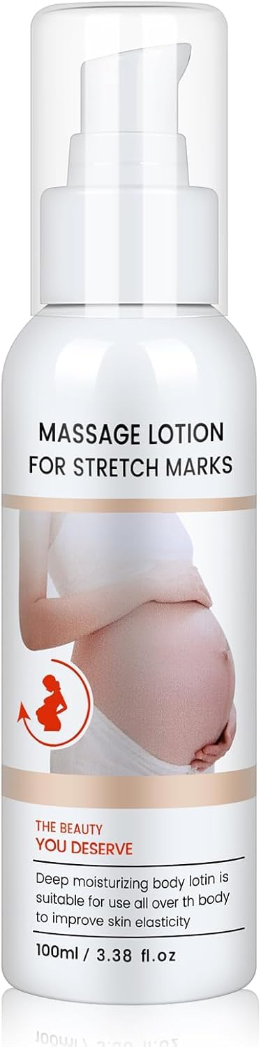 NALACALStretch Mark Cream for Pregnancy, Brightening and Moisturizing with Collagen and Avocado Extract, Promotes Skin Elasticity and Fades Postpartum Stretch Marks for Use on The Tummy, HIPS