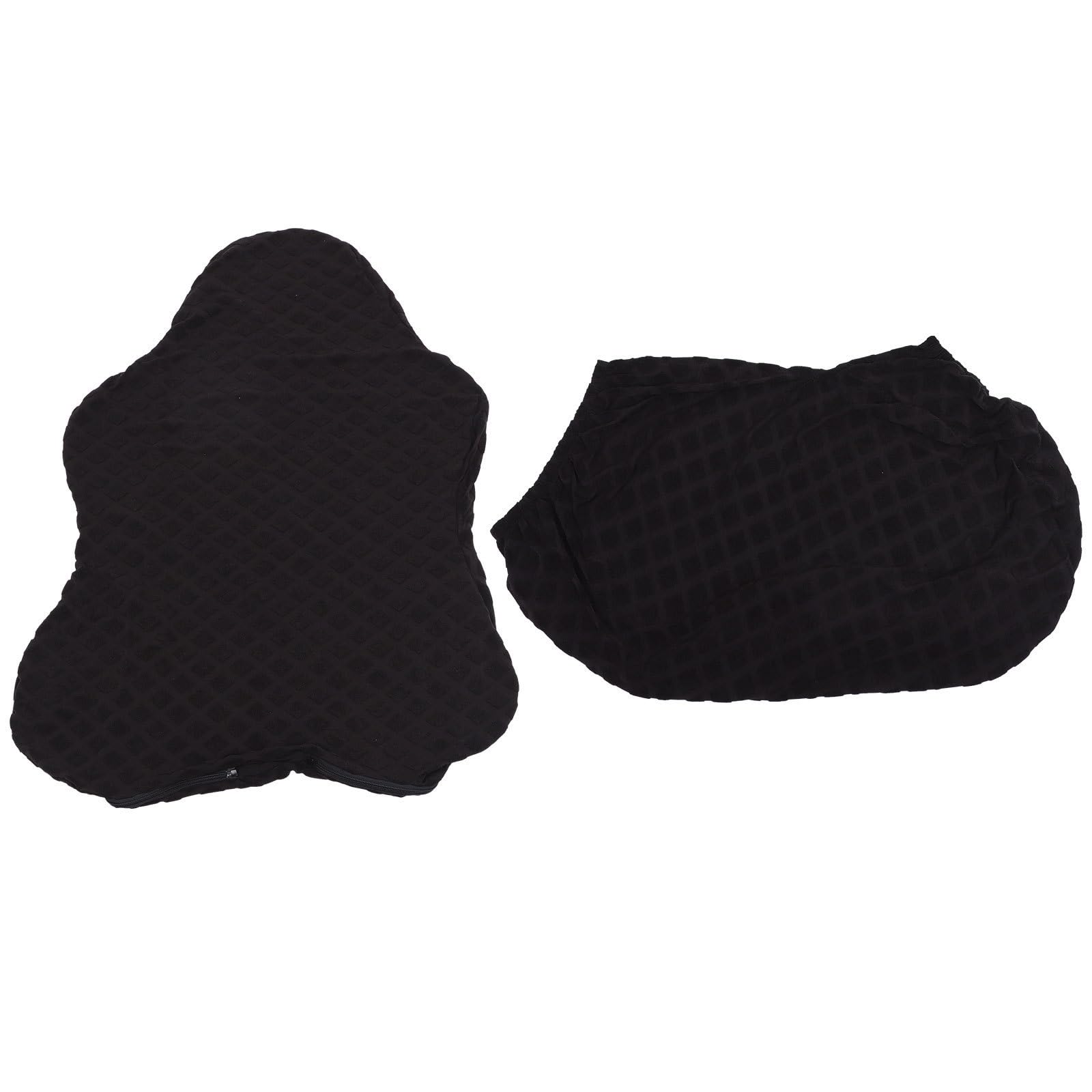 Funda para silla de gaming negra elástica, protector fácil de quitar para oficina y juegos