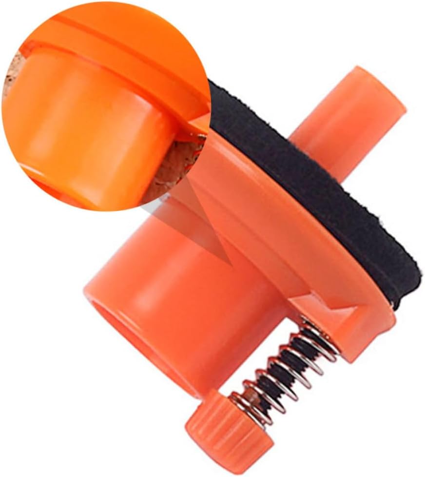 Mikinona Orange Hi-hat Cymbal Stand Cymbal Holder Support Hi-hat Bracket Essential Drum Accessory