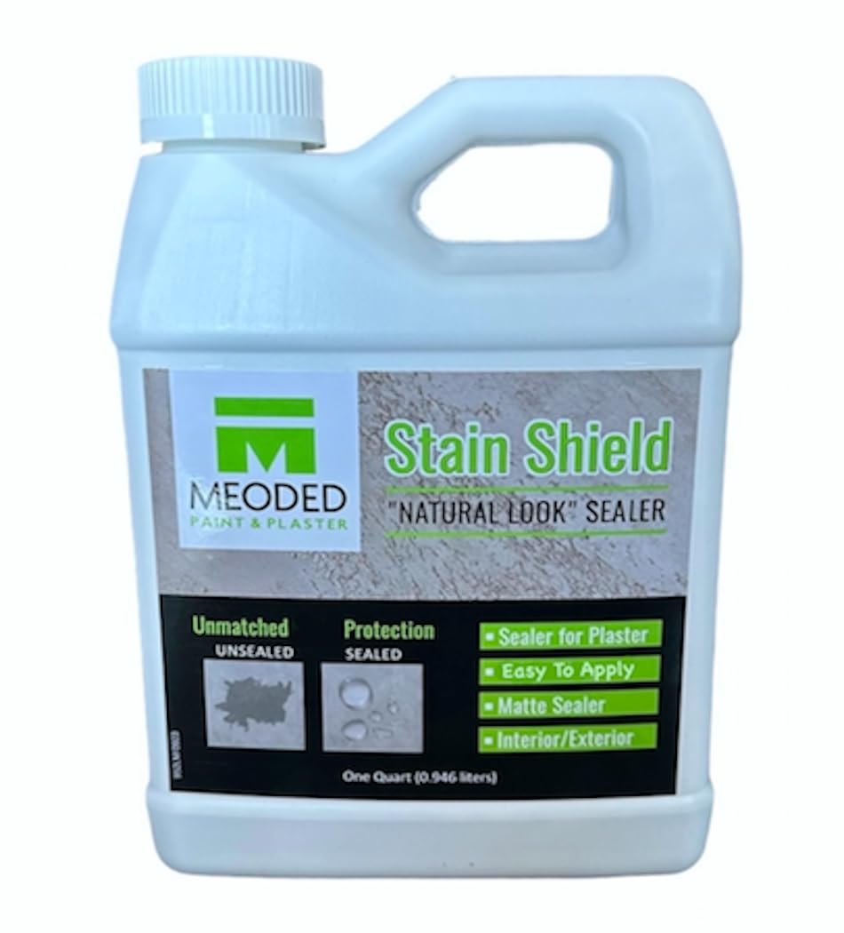 Stain Shield Natural Look Sealer Sealer for LimeWash & all Meoded Plasters