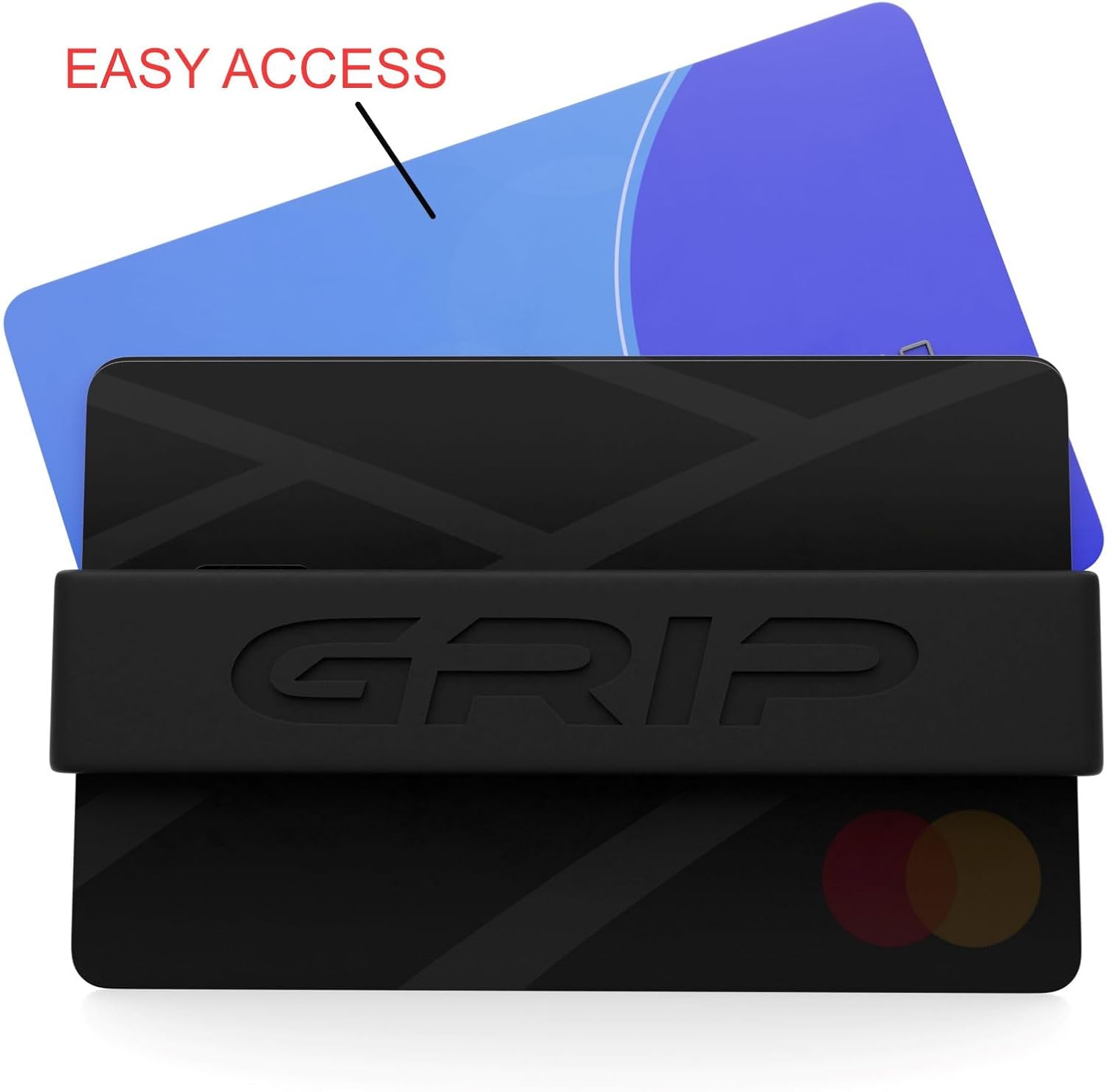 Grip Money Bands (Pack of 3) - BLACK - Premium Silicone Band for Cash & Cards - Slim & Durable Design - Image 5