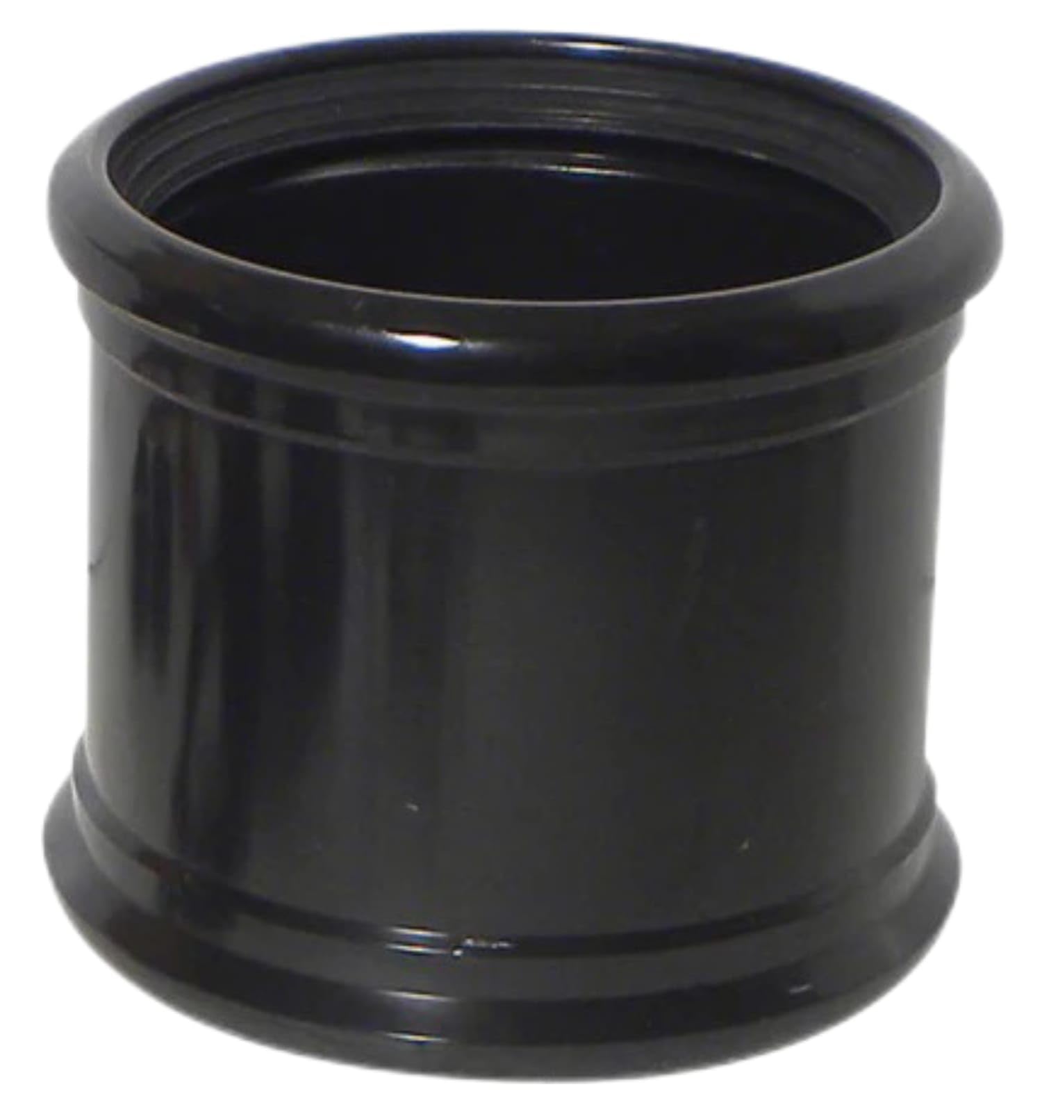 110mm Pipe Coupler Black Double Socket Soil & Waste Pipe Fittings 5Pcs