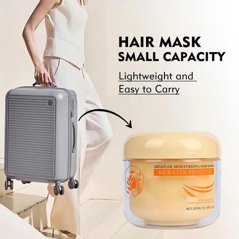 Silky Moisturizing Keratin Hair Mask（2）