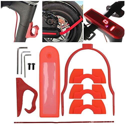 Evite afrouxar amortecimento de scooter elétrico, 3 x chave inglesa E-Scooter Capa de silicone, Uso