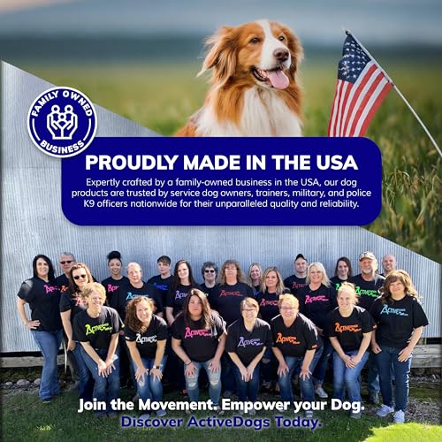 activedogs service dog hook amp loop id carrier holder for standard size handler amp working k9 identification cards wclear vinyl window