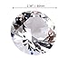 60MM Clear Glass Crystal Diamond Shaped Paperweight, Wedding Table Decoration, Wedding Favors, Home Decor, Valentine's Day Gift - Comes in a Nice Gift Box (2.36