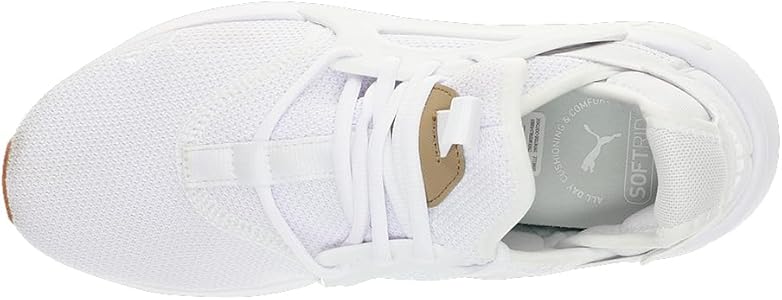 Puma Men's Softride Enzo Evo Cross Training Shoes, White-Toasted