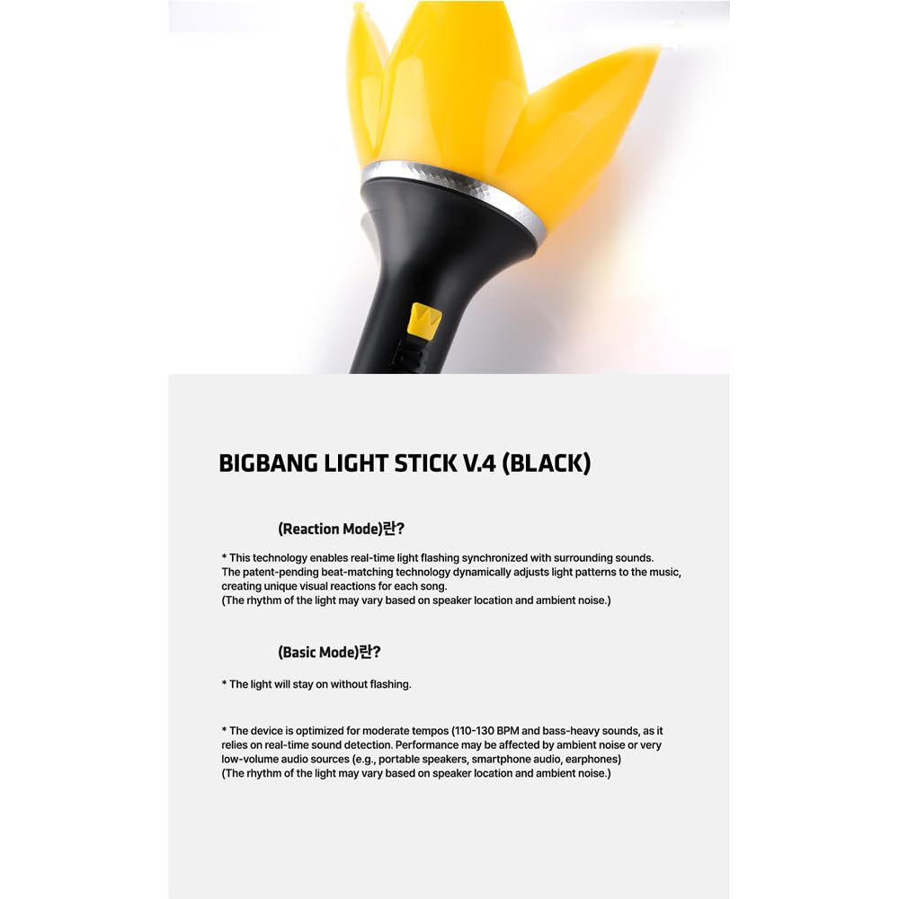 Bigbang Official Lightstick V.4 + 3 Extra Photocards Set: Buy