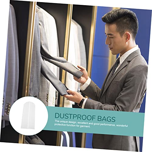 DECHOUS 5pcs Reusable Garment Bag for Clothes Packaging Hanging Storage Bag Vacuum Storage Cover Home Clothing Cover Garment Holder3