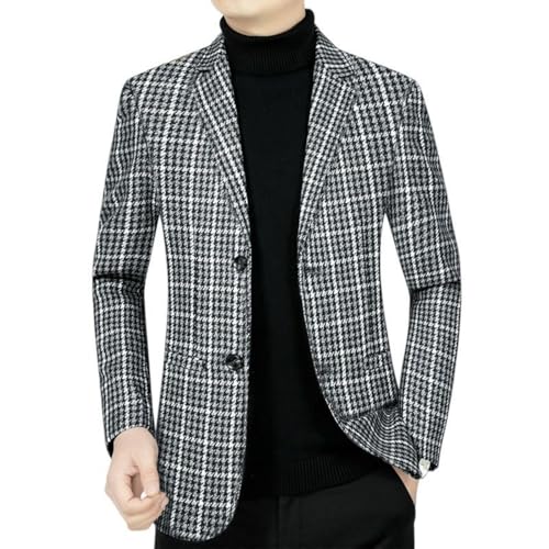 Blazer court homme coupe ajustée polyvalent veste de bureau élégante