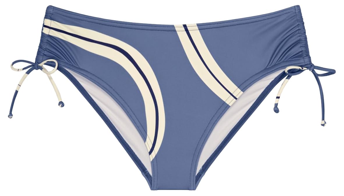 Triumph Women's Summer Allure Midi X Bikini Bottoms, Blue Combination., 8