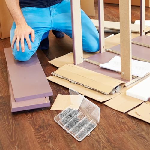 Image of Wall Hanging Nails Kit Decorative Hardware Nails for Wall Mounting Drywall for Picture Frames and Decor