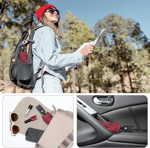 Image of G4Free UPF 50+ UV Protection Large Travel Umbrella 46 Inch Auto Open Close Windproof Sun Blocking Umbrella