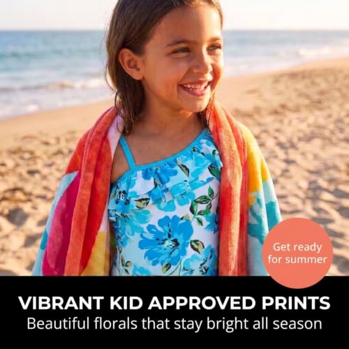 Image of Kanu Surf Girls Morgan Floral Ruffle 1-Shoulder 1-piece Swimsuit