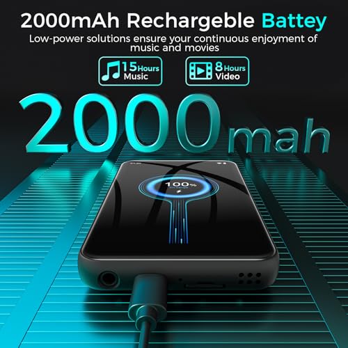 Image of 160GB MP3 Player with Bluetooth and WiFi, Spotify Music Player, Hi-Res Lossless Audio MP4 Player, 4.02 Inch HD Touchscreen, Supports Spotify, Amazon Music, Audible