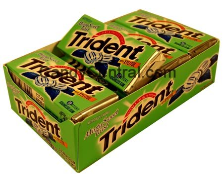 Chicle Trident Minty Sweet Twist - Pack de 12 unidades