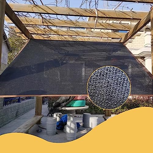 Malla de sombreo del 60% para Invernadero. Protección UV. Antigranizo. Permeable al Aire y al Agua suculentas, Plantas de Exterior y hortalizas (1x2m).