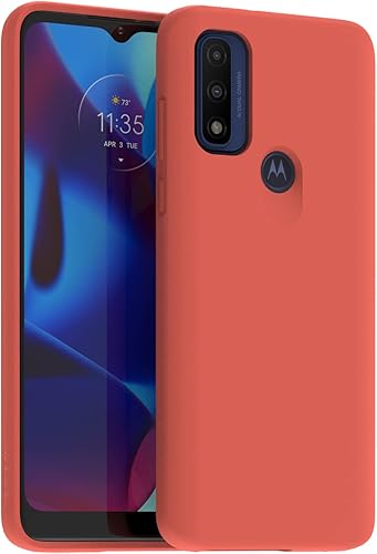 Miniatura 52 de Motorola Funda protectora para Moto G Pure (2021), ajuste de precisión, elegantes fundas para teléfonos con absorción de golpes, color negro Negro