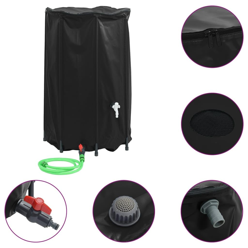 Générique Réservoir d'eau avec Robinet Pliable 500 L PVC,Arrosage & Irrigation,155995