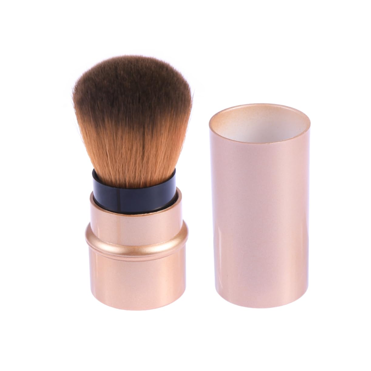 HONMEET Mini Multifunctional Foundation Brush Retractable Face Brush Powder Blush Cosmetics Makeup