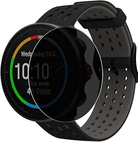 Puccy Protector de pantalla de privacidad, compatible con POLAR Vantage M2 protector de TPU antiespía (no protectores de vidrio templado)