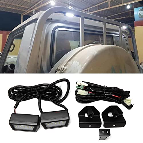 Luz LED de Trabajo de Coche Accesorios Land Cruiser LC70 Lámpara de Maletero 4X 2
