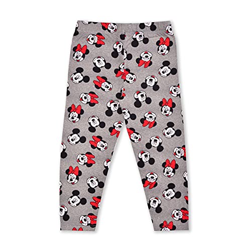 Image of Disney Minnie Mouse Girls Hoodie and Leggings Pants Set for Infant, Toddler and Little Kids