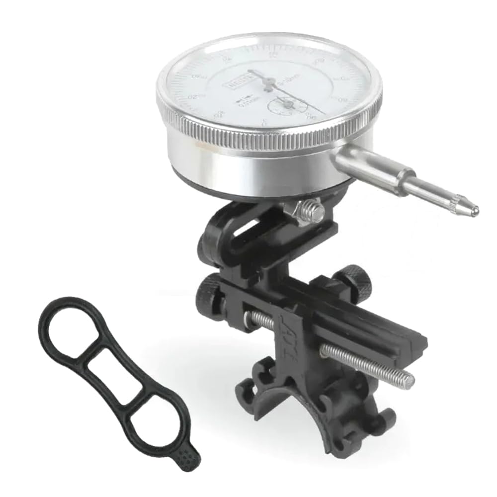 Support rotatif de roue de vélo, support de centrage pour roues de vélo, jauge de jauge d'outils de réglage de jante de vélo avec jauge pour vélo de route 26", 27,5", 29", 700C