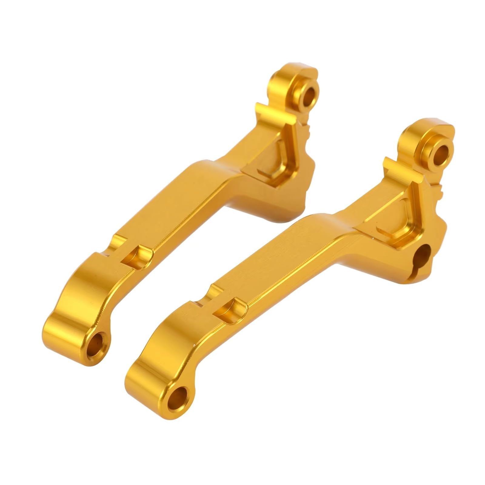 KOEHXJ Brake Clutch Levers Motorcycle Clutch Modified Horn Adjustable Hand Lever for Razor for MX650 for MX 650 Dirt Pit Bike Motorbike(Gold)