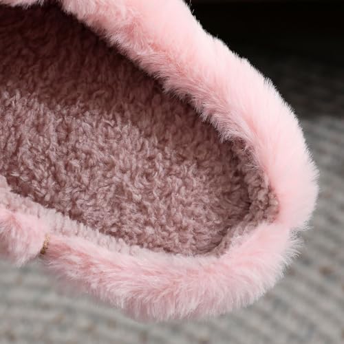 Mexican Concha Pantuflas Memory Foam Slippers with Plush Lining Non-slip Pan Dulce Slippers Winter Warm Plush House Slippers4