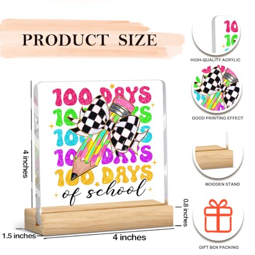 Woght Autism Awareness Gifts 100 Days Decorations 100th Day for Girls Classroom Activities Project Party Favors，It's Fine Everything Is Fine,Cartoon Emotions Friends2