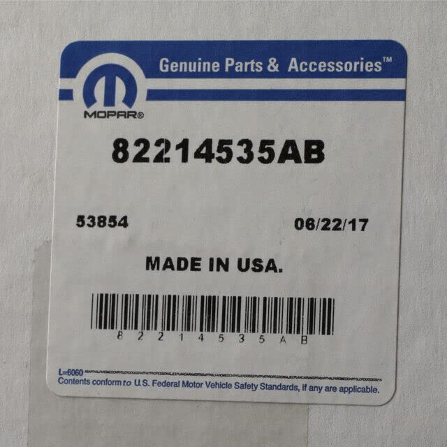 Amazon.com: Mopar 82214535AB Chrysler Pacifica Cargo Area
