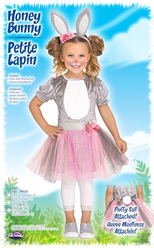 Disfraz Honey Bunny para niñas Fun World miniatura 2