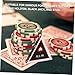 Vaguelly Poker Dealer Button with Smooth Surface Accessory for Game Nights and Tournaments Easy to Use Practical Design for Poker and Card Games Game Chips