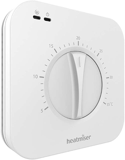 Heatmiser DS1 Thermostat, White