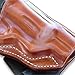Leather Paddle Holster (OWB) Open Top, Fits Taurus Judge (2-1/2'' cyl) 410GA/45LC Polymer 2