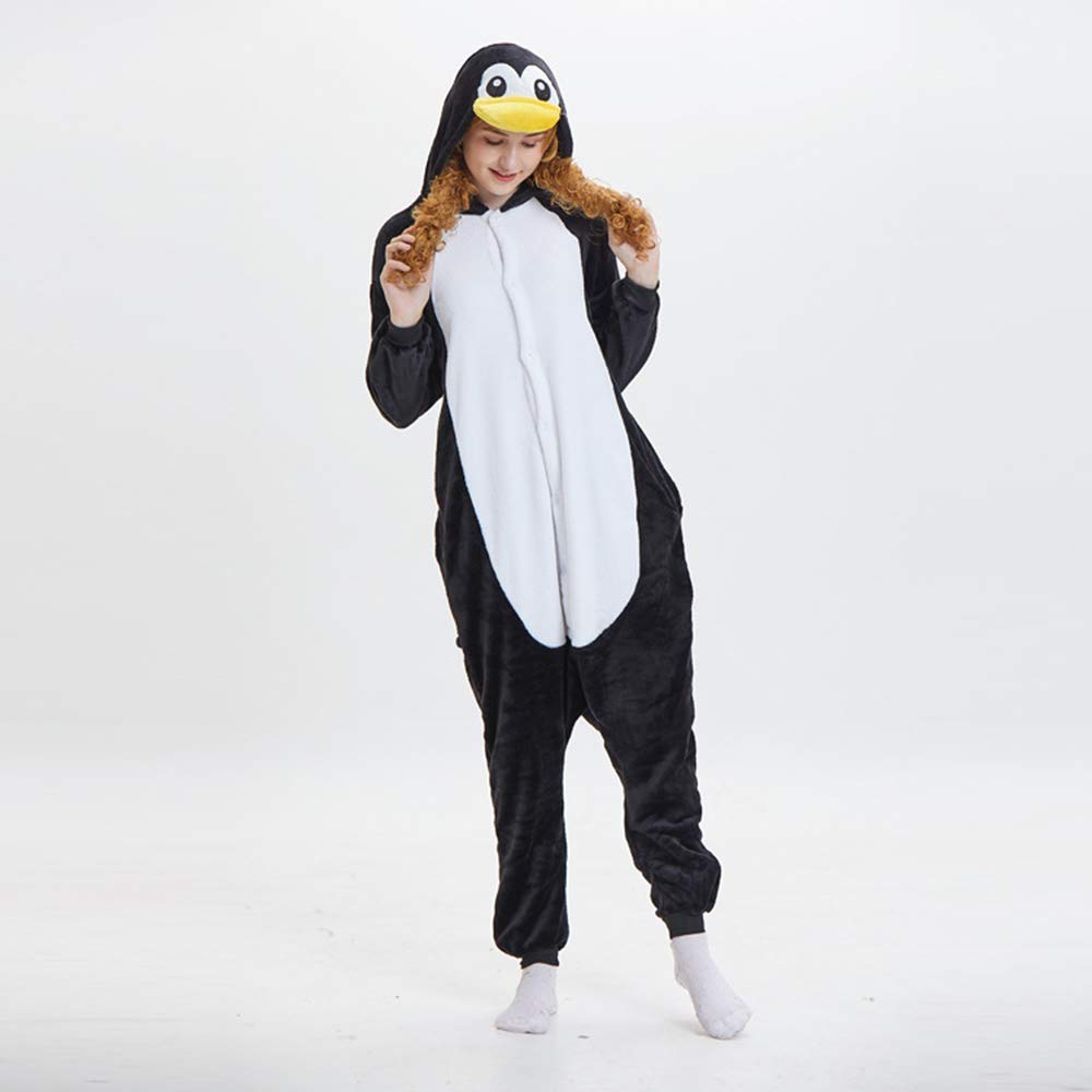 chuangminghangqi Pigiama Intero Animali Unisex Adulto Costume di Carnevale Halloween Pigiami Cosplay Costumi Donna Uomo Tuta Animale