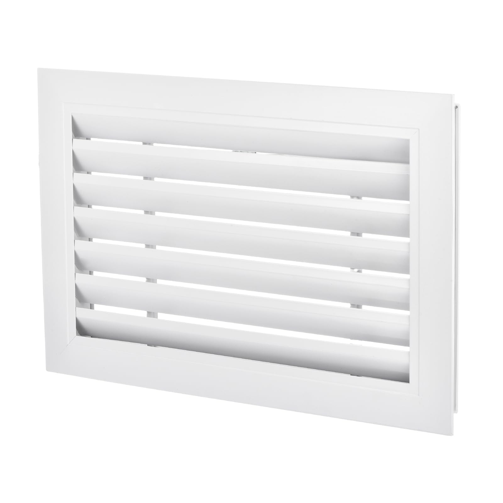 Grille de ventilation pour dressing et armoire PATIKIL blanche 16x10