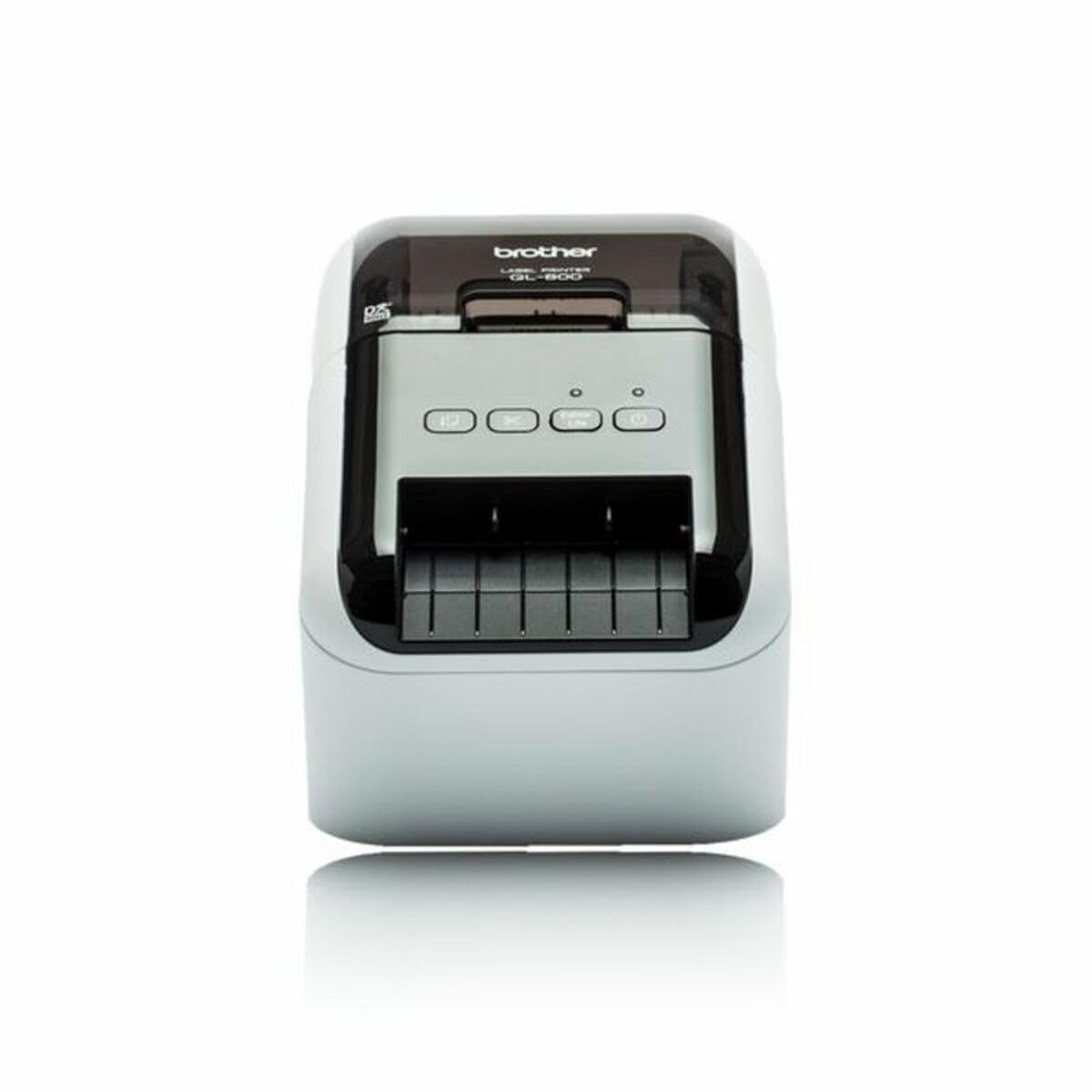 Brother QL800ZX1 Thermodrucker USB Grau Weiß/Schwarz Schwarz/Grau