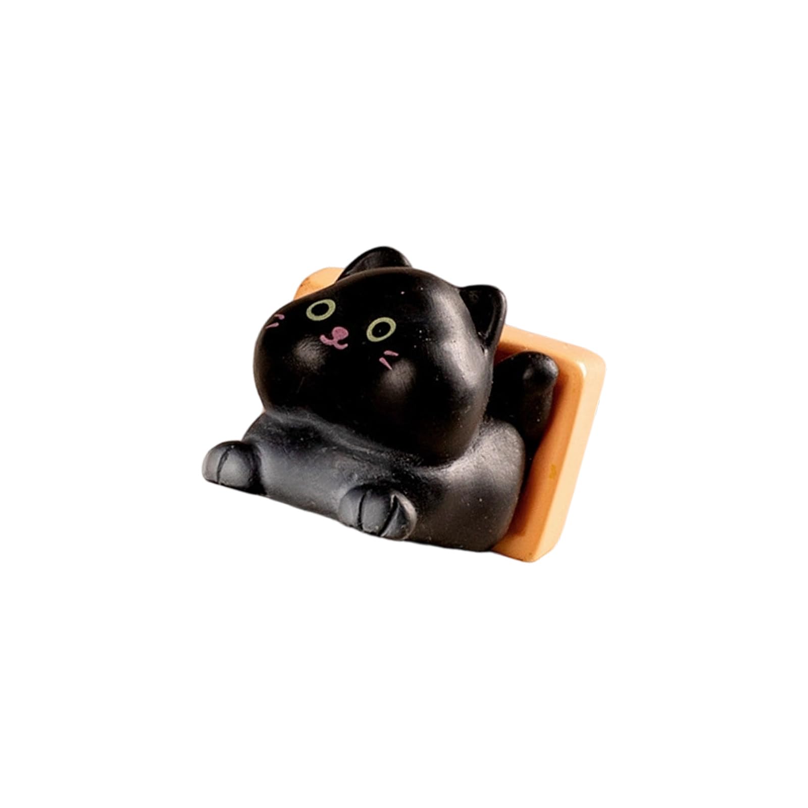 HDOYTXXM Playful Cats Figurine Dashboard Decors Resin Craftsmanship Secure Base Designs Car Statue Suitable for Cartoon Cats Decors Figurine