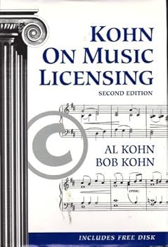 Hardcover Kohn on Music Licensing Book