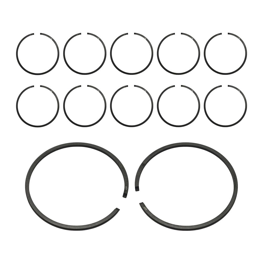 Segments de piston 41mm x 1.5mm pour tronçonneuse 350 à 420 | Lot de 12 pièces de rechange