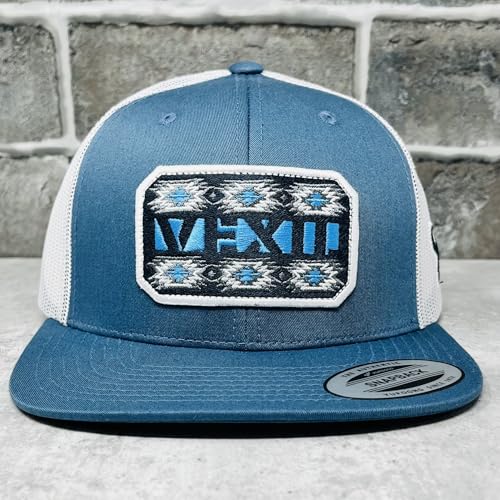 Image of Vexil American Rancher Adjustable Snapback Western Lifestyle Rodeo Southwest Inspired Meshback Hat