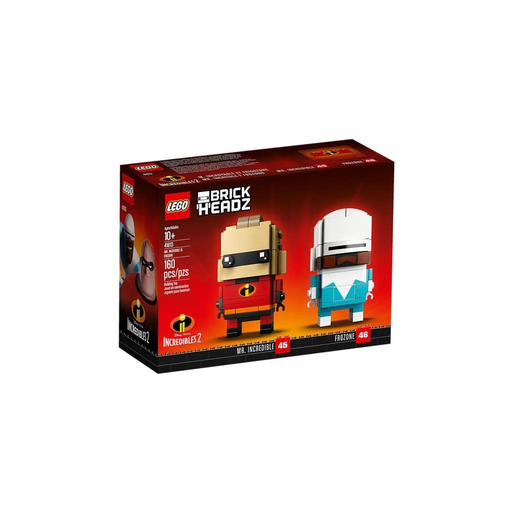 LEGO Brickheadz Mr. Incredible & Frozone Building Blocks for Kids  